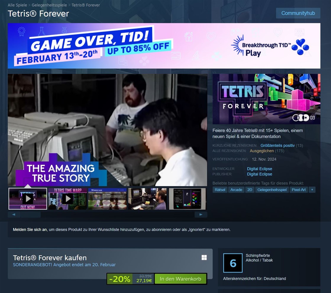 Steam Tetris Forever 20 Prozent Discount (1119 x 990).jpg Steam Tetris Forever 20 Prozent Discount (1119 x 990).jpg